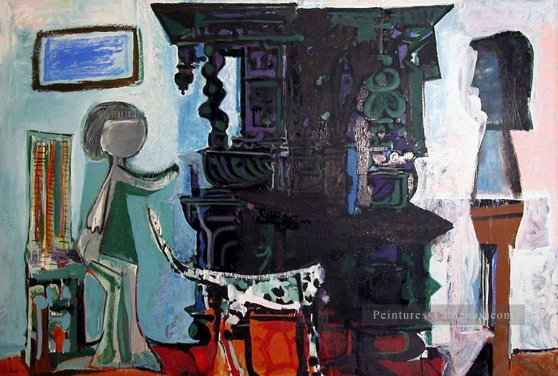Le buffet de Vauvenargues 1959 Cubisme Peintures à l'huile
